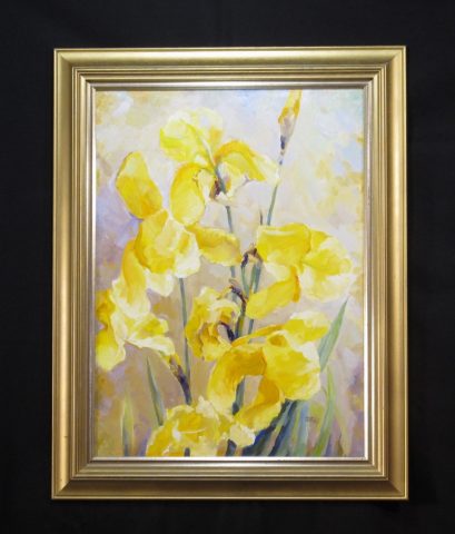 yellow irises